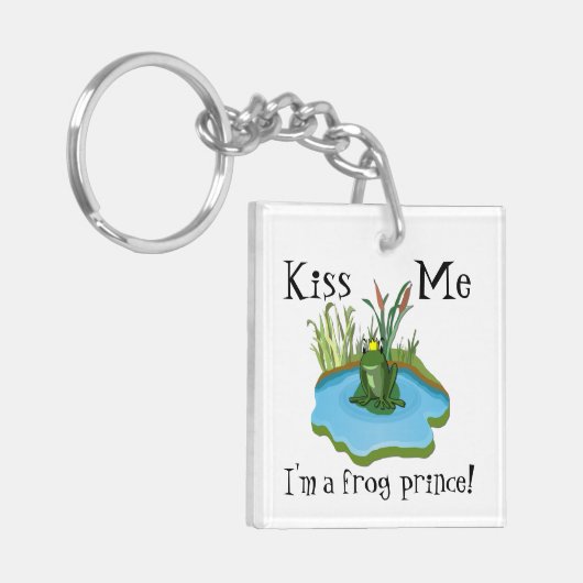 Kus, ik ben een Sleutelhanger van Kikkerprins (Voorkant Links)