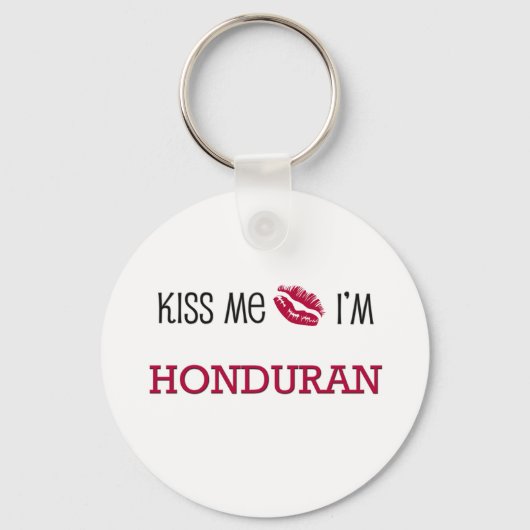 Kus, ik ben HONDURAN Sleutelhanger (Voorkant)