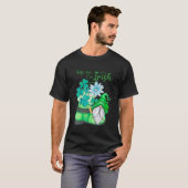 Kus, ik ben Iers Green Shamrock Gnome met Lucky T-shirt (Voorkant volledig)