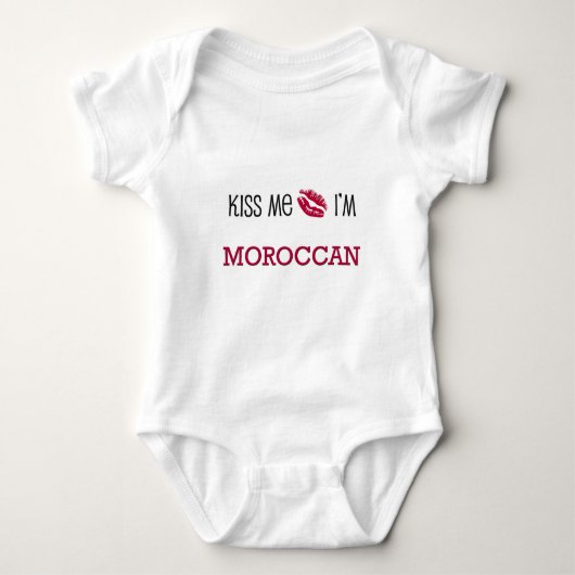 Kus, ik ben MOROCCAN Romper (Voorkant)
