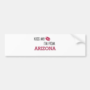 Kus, ik kom uit ARIZONA Bumpersticker