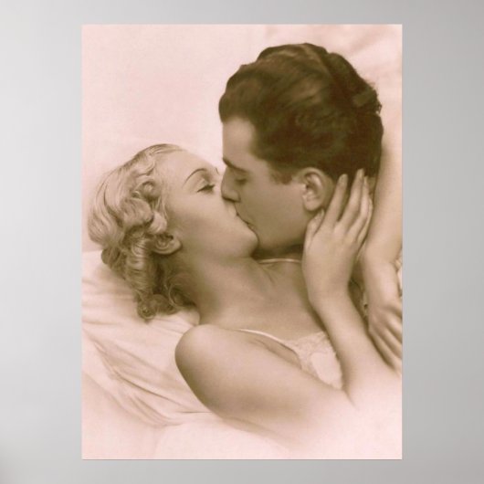 Kus in roze poster (Voorkant)