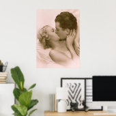 Kus in roze poster (Thuiskantoor)