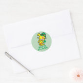 Kus it ronde sticker (Envelop)
