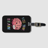 Kus Je Brain Leraar Bagagelabel (Voorkant (horizontaal))