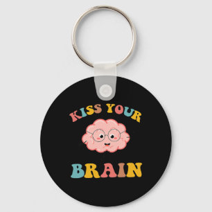 Kus je Brain Sped Leraar Waardering Ck naar Sc Sleutelhanger
