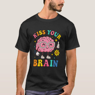 Kus je leraar hersenen, leraar speciaal onderwijs t-shirt