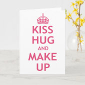 Kus knuffel en make-up kaart (Gele Bloem)