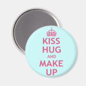 Kus knuffel en make-up magneet (Voorkant / Achterkant)