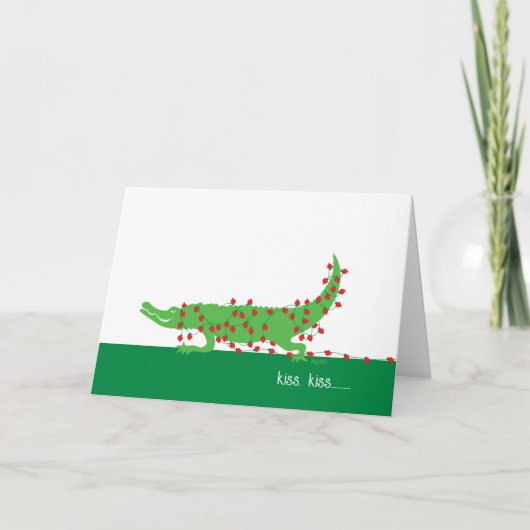 Kus, Kus Gator Valentijn Kaart (Voorkant)