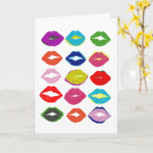 Kus Kus Kaart (Gele Bloem)