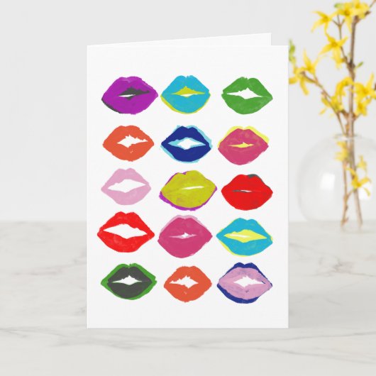 Kus Kus Kaart (Gele Bloem)