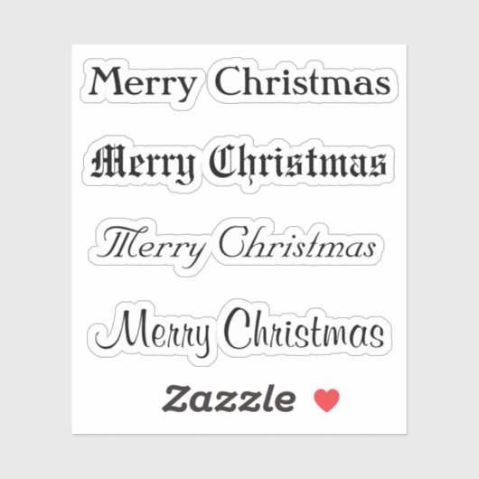 Kus-Kus - Kus - de Aangepaste Groet x4 #5 (Vrolijk Sticker (Vel)