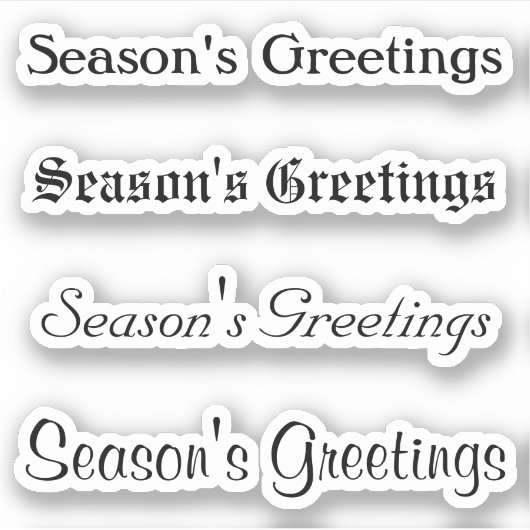 Kus-Kus - Kus - de Kus van de Douane groet x4 #6 ( Sticker (Voorkant)