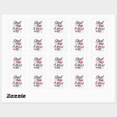 Kus Kus me Vierkante Sticker (Vel)