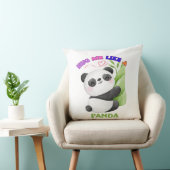 Kus Kussen – Knuffel me als een Panda (Stoel)