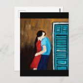 Kus. Liefde. Briefkaart (Voorkant / Achterkant)