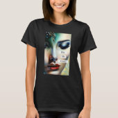 Kus me al | Fantasie Etherische Kunst T-shirt (Voorkant)