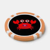 Kus me als je kunt! Pookspaanders, Oranje Solid Ed Pokerchips (Enkel)