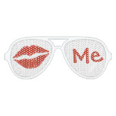 Kus me aviator zonnebril (Voorkant)