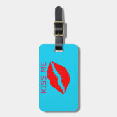 Kus me bagagelabel (Voorkant verticaal)