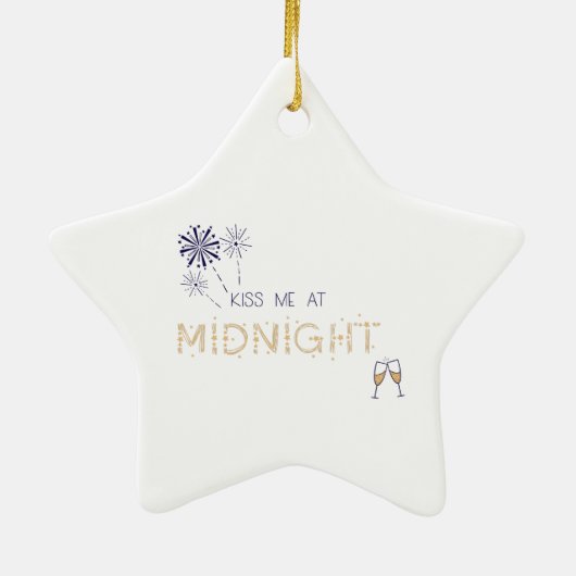 Kus me bij Midnight Ornament (Achterkant)