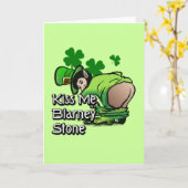 Kus me Blarney Stone Kaart (Gele Bloem)