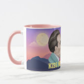 Kus me comrade - Brezhnev kisser Honecker Mok (Links)