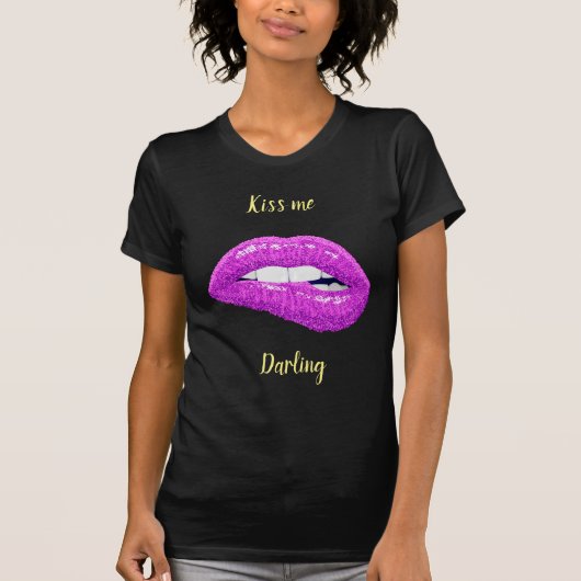 Kus me Darling T-shirt (Voorkant)