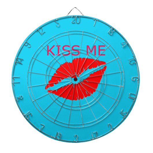 Kus me dartbord (Voorkant)