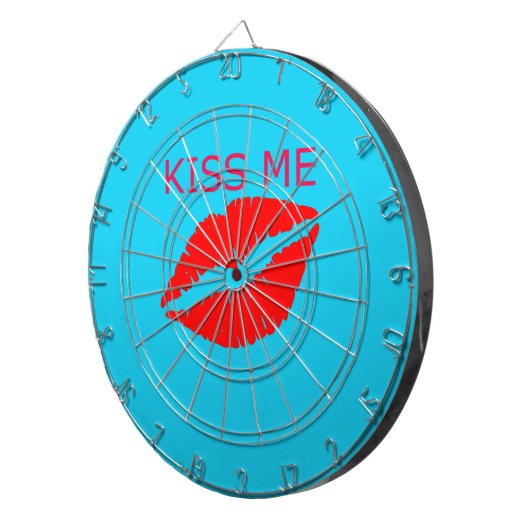 Kus me dartbord (Voorkant Rechts)