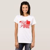 Kus me dat ik beroemd ben! t-shirt (Voorkant volledig)