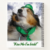 Kus me dat ik Iers ben! Notitieboek (Achterkant)