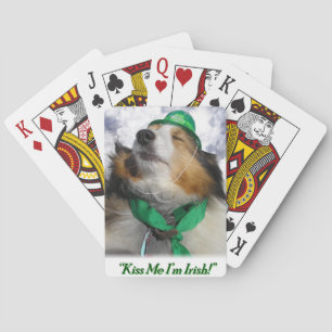 Kus me dat ik Iers ben! Pokerkaarten