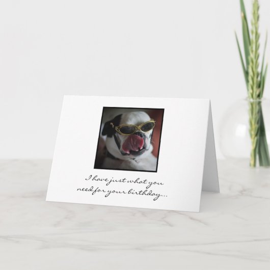 Kus me de Kaart van de Verjaardag (Voorkant)