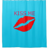 Kus me douchegordijn (Voorkant)