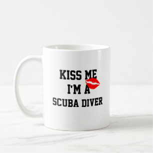 Kus me een Scuba Diver Mok
