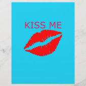 Kus me flyer (Voorkant)