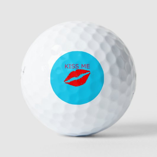 Kus me golfballen (Voorkant)