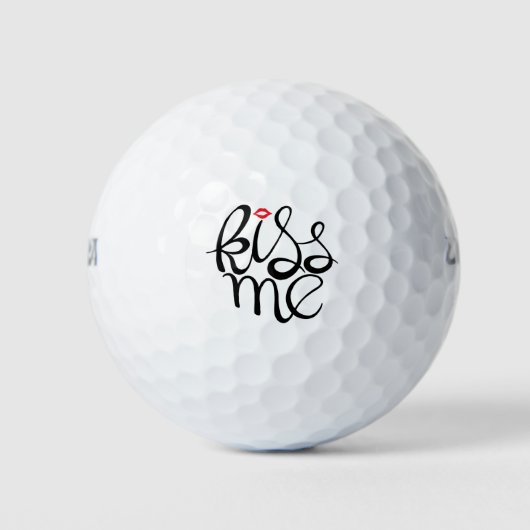 Kus me golfballen (Voorkant)