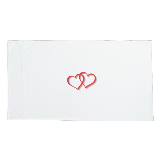 Kus me Goodnight Quote Romantic Hearts Couples Kussensloop (Achterkant)