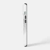 Kus me! Grappige tekening zwart-wit ontwerp iPhone 15 Case (Linkerkant)