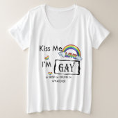 kus me grote maat t-shirt (Design voorkant)