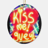 kus me guey keramisch ornament (Links)