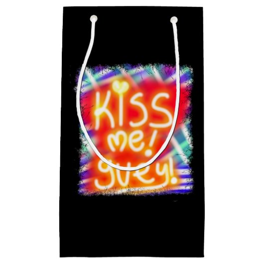 kus me guey slang spangish klein cadeauzakje (Voorkant)