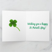 Kus Me I AM Irish Wenskaart Kaart (Binnen)