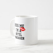 Kus me I m a Hotel Manager Mok (Voorkant links)