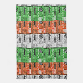 Kus Me Ierse Vlag Theedoek (Verticaal)
