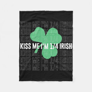 Kus Me Ik Ben 14 Iers St Patricks Dag Ierse Grooto Fleece Deken