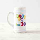 Kus me Ik ben 30 T-shirts en cadeautjes Bierpul (Links)